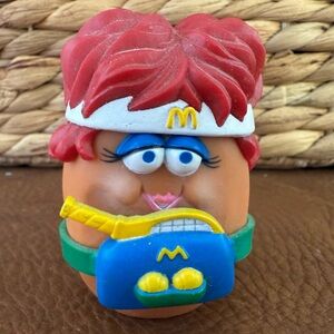 Vintage 1980’s McDonald's McNugget Buddy Tennis Player-Volley McNugget